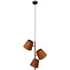 Eco-Light Pendellamper > Colt hængelampe, 3 lyskilder, patina