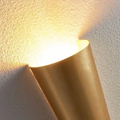 Lindby Væglamper|Væglamper > Conan perfekt formet væglampe i guld