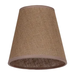 Lampeskærme ^ Duolla Cone AB lampeskærm, Ø 15 cm, lysebrun