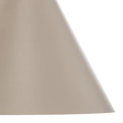 Pendellamper|Pendellamper ^ TK Lighting Cono pendel, enkeltlys, Ø 25 cm, beige