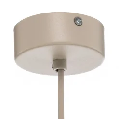 Pendellamper|Pendellamper ^ TK Lighting Cono pendel, enkeltlys, Ø 25 cm, beige