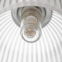Væg- Og Spejllamper|Væglamper ^ KICHLER Cora LED-væglampe t. badev., glasskærm, 1 lyskilde