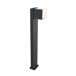 LUTEC Gadebelysning > Cuba LED-gadelampe, 1 lyskilde, antracit, 3.000 K