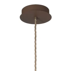 Pendellamper ^ austrolux Cult Vintage hængelampe, kobber, Ø 40 cm