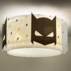 Dalber Loftlamper > loftlampe Dark Hero, hvid/sort, Ø 33 cm
