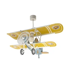 Pendellamper ^ Dalber pendellampe Lion Plane, farverig, træ/plast