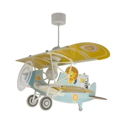 Pendellamper ^ Dalber pendellampe Lion Plane, farverig, træ/plast