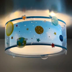 Dalber Loftlamper > Planets loftlampe med motiv af rummet