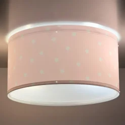 Loftlamper ^ Dalber Star Light loftslampe til børn, pink