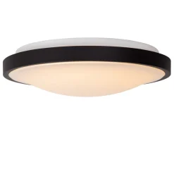 Lucide Loftlamper > Dasher LED loftlampe, sort, Ø 41 cm, 2700 K, IP44