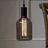 Filament Pære ^ STAR TRADING Decoled LED-pære E27 1 W 2.000 K røggrå