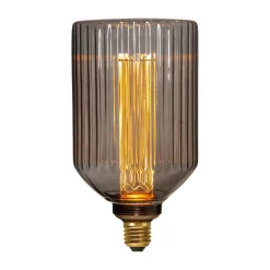 Filament Pære ^ STAR TRADING Decoled LED-pære E27 1 W 2.000 K røggrå