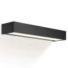Decor Walther Væg- Og Spejllamper > Box LED-lampe sort 2.700 K 40 cm