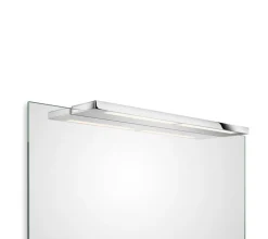 Decor Walther Væg- Og Spejllamper > Slim 1 LED-spejllampe, krom 60cm
