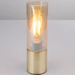 Globo Bordlamper > Dekorativ bordlampe Annika i messing