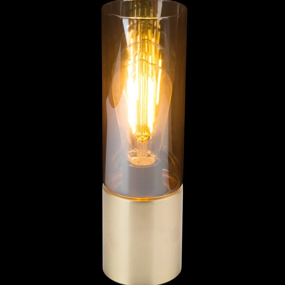 Globo Bordlamper > Dekorativ bordlampe Annika i messing