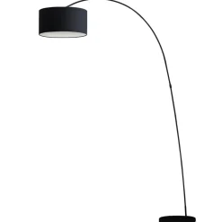 FARO BARCELONA Gulvlamper|Gulvlamper > Dekorativ PAPUA buelampe i sort