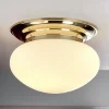 Loftlamper ^ ORION Delia loftlampe, cremefarvet glas