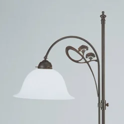 Gulvlamper|Gulvlamper ^ Berliner Messinglampen Den diskrete gulvlampe Ilka, antikke farver