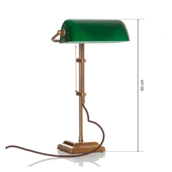 Arbejdsrum/Kontor|Bordlamper ^ Berliner Messinglampen Den ægte banklampe TULSI