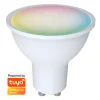 Denver Dæmpbar Led-Pære|Smarte Lyskilder > SHL-450 GU10 5 W LED-reflektor RGBW WLAN