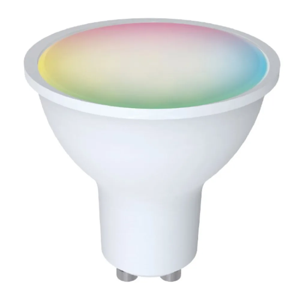 Denver Dæmpbar Led-Pære|Smarte Lyskilder > SHL-450 GU10 5 W LED-reflektor RGBW WLAN