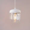 Pendellamper ^ UMAGE Design pendellampe Acorn, hvid og messing