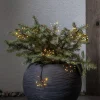 Dekorationsbelysning|Julepynt ^ STAR TRADING Dew Drops Flower LED-lyskæde