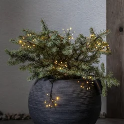 Dekorationsbelysning|Julepynt ^ STAR TRADING Dew Drops Flower LED-lyskæde