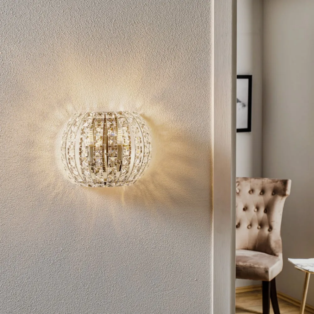 Væglamper|Væglamper ^ Schuller Valencia DIAMOND LED krystalvæglampe