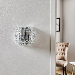 Væglamper|Væglamper ^ Schuller Valencia DIAMOND LED krystalvæglampe