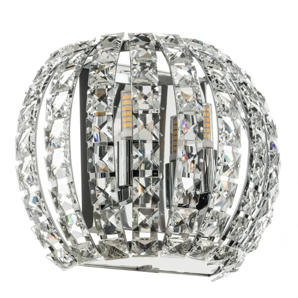 Væglamper|Væglamper ^ Schuller Valencia DIAMOND LED krystalvæglampe