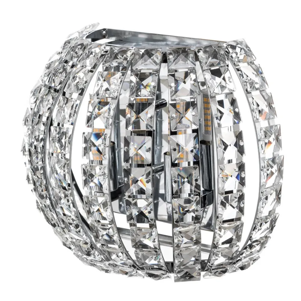 Væglamper|Væglamper ^ Schuller Valencia DIAMOND LED krystalvæglampe