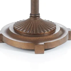 Clayre&Eef Gulvlamper|Gulvlamper > Diamond uplight i Tiffany-stil