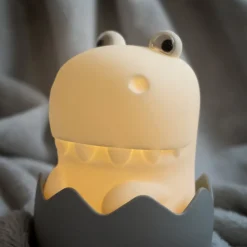 Niermann Standby Bordlamper > Diggy Dino LED-natbordslampe, USB, RGBW