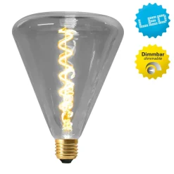 Näve Dæmpbar Led-Pære|Filament Pære > Dilly LED-pære E27 4W 2200K, kan dæmpes, gråtonet