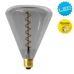 Näve Dæmpbar Led-Pære|Filament Pære > Dilly LED-pære E27 4W 2200K, kan dæmpes, gråtonet