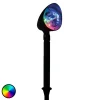Julepynt|Julelys Udendørs ^ Näve Disco LED-projektørlampe til facadebelysning