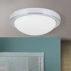 ORION Loftlamper > Diskret MINEA loftlampe Ø 32 cm i krom