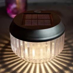 Solcellelamper ^ LUTEC Diva LED-bordlampe, solcelle, IP44, sæt med 2 stk