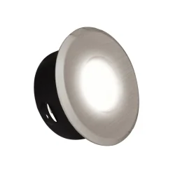 Heitronic Loftlamper|Indbygningsspots > DL7001 indbygningsspot, højvolt, børstet jern