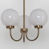 Lysekroner ^ Berliner Messinglampen D119 lysekrone, messing, 3 lyskilder