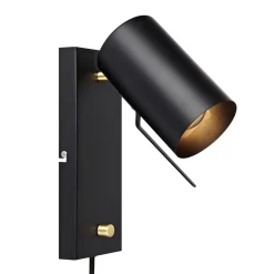 Væglamper|Væglamper ^ Markslöjd Dæmpbar Carrie væglampe med kabel og stik