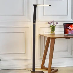 Lucande Arbejdsrum/Kontor|Gulvlamper > Dæmpbar LED gulvlampe Salome, variabel lysfarve