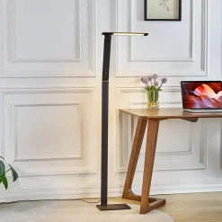Lucande Arbejdsrum/Kontor|Gulvlamper > Dæmpbar LED gulvlampe Salome, variabel lysfarve