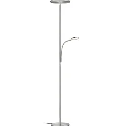 Knapstein Arbejdsrum/Kontor|Gulvlamper > Dæmpbar LED-uplight Hades med LED-læsearm