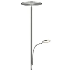 Knapstein Arbejdsrum/Kontor|Gulvlamper > Dæmpbar LED-uplight Hades med LED-læsearm