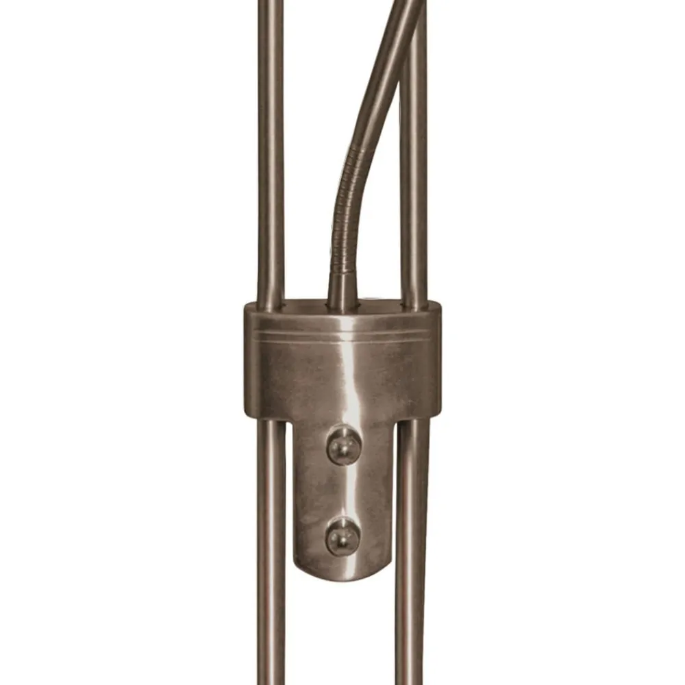 Searchlight Gulvlamper|Gulvlamper > Dæmpbar uplight Jerik, antik messing