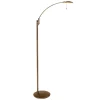 Steinhauer Gulvlamper > Dæmp- og justerbar LED-gulvlampe Zenith bronze