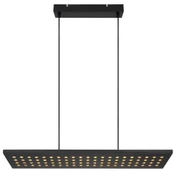Globo Pendellamper > Dolores LED-pendellampe, mat sort/sort